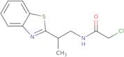 N-[2-(1,3-Benzothiazol-2-yl)propyl]-2-chloroacetamide