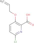 6-Chloro-3-(prop-2-en-1-yloxy)pyridine-2-carboxylic acid