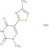 1-Methyl-5-(4-methyl-1,3-thiazol-2-yl)-1,2,3,4-tetrahydropyrimidine-2,4-dione hydrobromide