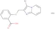 2-[({3-Bromoimidazo[1,2-a]pyridin-2-yl}methyl)sulfanyl]benzoic acid hydrobromide