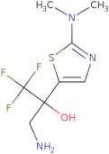 3-Amino-2-[2-(dimethylamino)-1,3-thiazol-5-yl]-1,1,1-trifluoropropan-2-ol