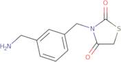 3-{[3-(Aminomethyl)phenyl]methyl}-1,3-thiazolidine-2,4-dione