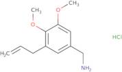 [3,4-Dimethoxy-5-(prop-2-en-1-yl)phenyl]methanamine hydrochloride