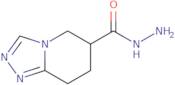 5H,6H,7H,8H-[1,2,4]Triazolo[4,3-a]pyridine-6-carbohydrazide
