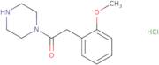 2-(2-Methoxyphenyl)-1-(piperazin-1-yl)ethan-1-one hydrochloride