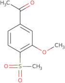 1-(4-Methanesulfonyl-3-methoxyphenyl)ethan-1-one