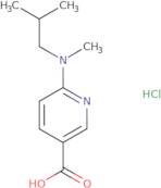 6-[Methyl(2-methylpropyl)amino]pyridine-3-carboxylic acid hydrochloride