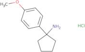 1-(4-Methoxyphenyl)cyclopentan-1-amine hydrochloride