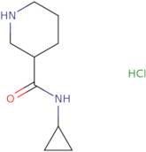 N-Cyclopropylpiperidine-3-carboxamide hydrochloride