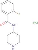 2-Fluoro-N-(piperidin-4-yl)benzamide hydrochloride