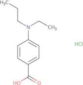 4-[Ethyl(propyl)amino]benzoic acid hydrochloride