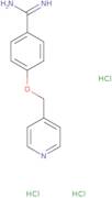 4-(Pyridin-4-ylmethoxy)benzene-1-carboximidamide trihydrochloride