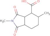 2,5-Dimethyl-1,3-dioxo-octahydro-1H-isoindole-4-carboxylic acid