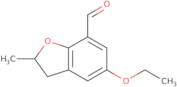 5-Ethoxy-2-methyl-2,3-dihydro-1-benzofuran-7-carbaldehyde