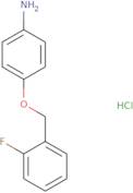 4-[(2-Fluorophenyl)methoxy]aniline hydrochloride