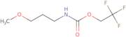 2,2,2-Trifluoroethyl N-(3-methoxypropyl)carbamate