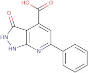 3-Oxo-6-phenyl-1H,2H,3H-pyrazolo[3,4-b]pyridine-4-carboxylic acid