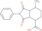 7-Methyl-1,3-dioxo-2-phenyl-octahydro-1H-isoindole-4-carboxylic acid