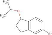 5-Bromo-1-(propan-2-yloxy)-2,3-dihydro-1H-indene