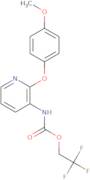 2,2,2-Trifluoroethyl N-[2-(4-methoxyphenoxy)pyridin-3-yl]carbamate
