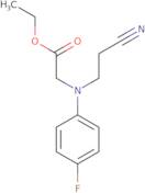 Ethyl 2-[(2-cyanoethyl)(4-fluorophenyl)amino]acetate