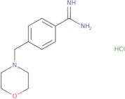 4-(Morpholin-4-ylmethyl)benzene-1-carboximidamide hydrochloride