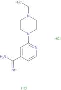 2-(4-Ethylpiperazin-1-yl)pyridine-4-carboximidamide dihydrochloride