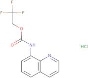 2,2,2-Trifluoroethyl N-(quinolin-8-yl)carbamate hydrochloride