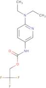 2,2,2-Trifluoroethyl N-[6-(diethylamino)pyridin-3-yl]carbamate