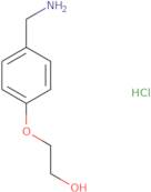 2-[4-(Aminomethyl)phenoxy]ethan-1-ol hydrochloride
