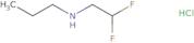 (2,2-Difluoroethyl)(propyl)amine hydrochloride