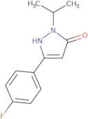 5-(4-Fluorophenyl)-2-(propan-2-yl)-2,3-dihydro-1H-pyrazol-3-one