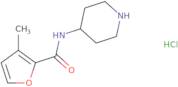 3-Methyl-N-(piperidin-4-yl)furan-2-carboxamide hydrochloride