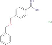 4-[(Benzyloxy)methyl]benzene-1-carboximidamide hydrochloride