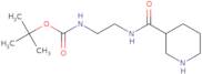 tert-Butyl N-[2-(piperidin-3-ylformamido)ethyl]carbamate