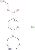 Ethyl 6-(1,4-diazepan-1-yl)pyridine-3-carboxylate hydrochloride