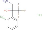 3-Amino-2-(2-chlorophenyl)-1,1,1-trifluoropropan-2-ol hydrochloride