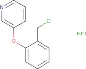 3-[2-(Chloromethyl)phenoxy]pyridine hydrochloride