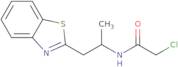 N-[1-(1,3-Benzothiazol-2-yl)propan-2-yl]-2-chloroacetamide