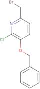 3-(Benzyloxy)-6-(bromomethyl)-2-chloropyridine