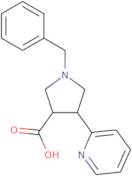 Trans-1-benzyl-4-(pyridin-2-yl)pyrrolidine-3-carboxylic acid