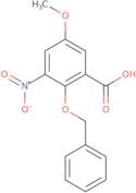 2-(Benzyloxy)-5-methoxy-3-nitrobenzoic acid