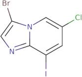 3-Bromo-6-chloro-8-iodoimidazo[1,2-a]pyridine