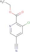 Ethyl 3-chloro-5-cyanopyridine-2-carboxylate