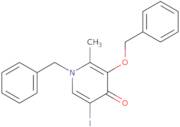 1-Benzyl-3-(benzyloxy)-5-iodo-2-methylpyridin-4(1H)-one