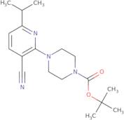 tert-Butyl 4-(3-cyano-6-isopropyl-2-pyridinyl)tetrahydro-1(2H)-pyrazinecarboxylate