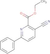 Ethyl 3-cyano-6-phenylpyridine-2-carboxylate