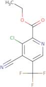 Ethyl 3-chloro-4-cyano-5-(trifluoromethyl)-2-pyridinecarboxylate