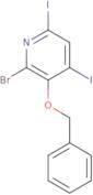 3-(Benzyloxy)-2-bromo-4,6-diiodopyridine