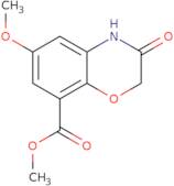 Methyl 6-methoxy-3-oxo-3,4-dihydro-2H-1,4-benzoxazine-8-carboxylate